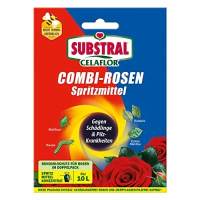 Abbildung von Substral Pflanzen Pilzfrei Celaflor Combi Rosen Spritzmittel 1 x, 0.023 l