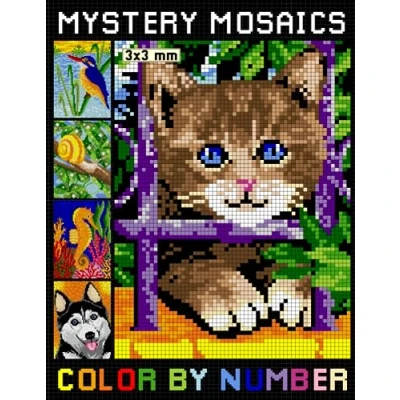 Abbildung von Mystery Mosaics Color by Number: Adult Pixel Art Coloring Book for Relaxation and Stress Relief (Mosaic Number)