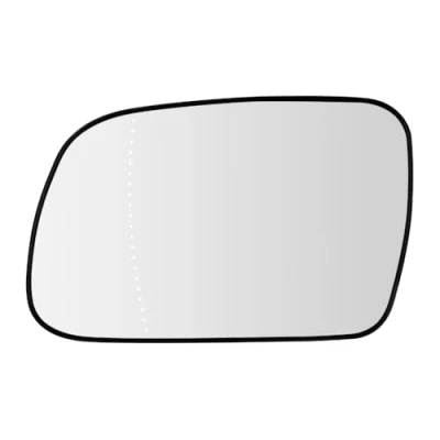 Abbildung von SENZEAL Spiegelglas Links Fahrerseite Beheizbar mit Trägerplatte für Peugeot 307 2001 2008 407 2004 2009 Außenspiegel Glas Ersatz (Links)