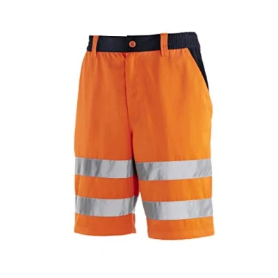 Abbildung von teXXor 4345 54 Warnschutz Short &quot;Erie&quot;, Größe 54, Warnorange/Marineblau