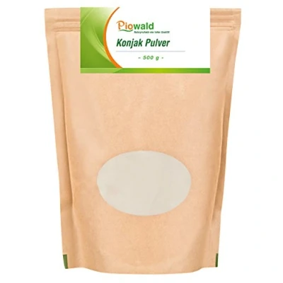 Abbildung von Konjak Pulver 500g Vorratspack, Glucomannan