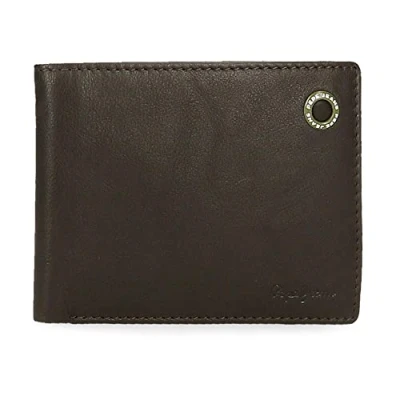 Abbildung von Pepe Jeans adge, braun, única, Geldbörse Badge