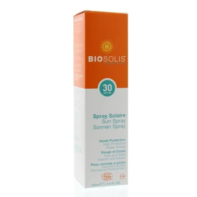 Abbildung von Biosolis Bio Sonnenmilch Spray LSF 30, 100 ml