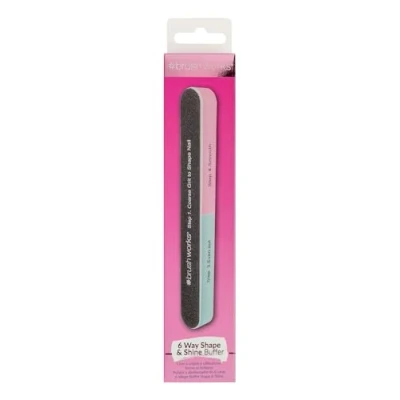 Abbildung von Brushworks 6 Sided Nagelfeile Shape &amp; Shine
