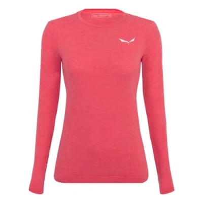 Abbildung von Salewa Zebru Fresh Merino Responsive Long Sleeve Tee Women, calypso coral, XS