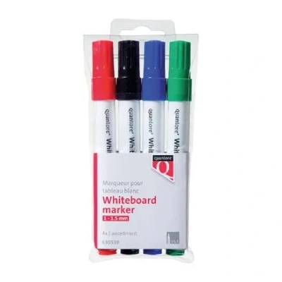 Abbildung von Sortierte Whiteboard Stifte, p/4, MS Schippers, Schwarz