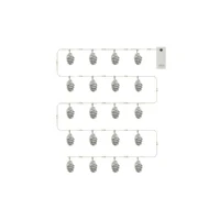 Abbildung von Sirius Home A/S LED Lichterkette Tannenzapfen Molly Garland, 20 flammig