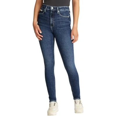 Abbildung von Calvin Klein Jeans Skinny fit &quot;HIGH RISE SKINNY&quot;, in dunkelblauer Waschung