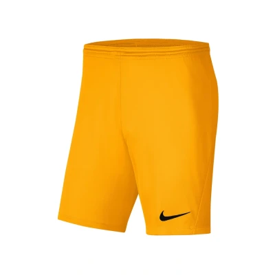 Abbildung von Nike Performance Fussball Drifit PARK kurze Sporthose für Kinder, Größe: 116 128, Gelb