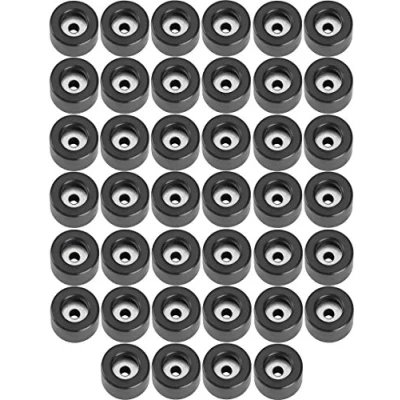 Abbildung von Adam Hall Hardware 4904 M40 AH 40er Set Gummifuß 25 x 15 mm schwarz im Beutel