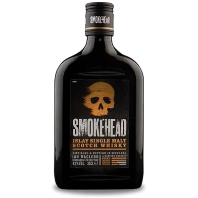 Abbildung von Smokehead Peated Whisky 0,35 Liter 43% Vol.