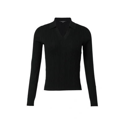 Abbildung von comma Slimfit Strickpullover, Damen, Größe: 34, Schwarz