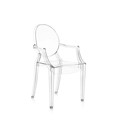 Abbildung von Kartell Louis Ghost, Stuhl, 2er Satz, Glasklar