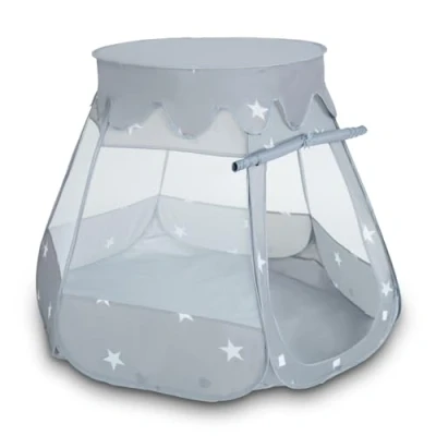 Abbildung von Selonis Baby Spielzelt Zelt 105X90 cm Kinder, Grau
