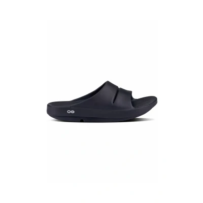 Abbildung von Oofos Ooahh Slide Sandal Laufschuhe Schwarz Gr. 36 Bequeme Recovery Sandalen