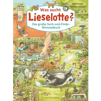 Abbildung von Was sucht Lieselotte? Das große Such und Finde Wimmelbuch: Wimmel Bilderbuch für Kinder ab 2 Jahren