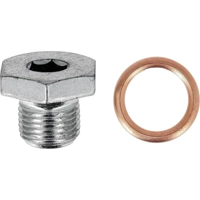 Abbildung von RESTAGRAF 221458 Ölablaßschraube M14 x 1,25 21 mit Dichtung VOLVO: S80 II, FORD: S Max Mk1, PEUGEOT: 206 Schrägheck