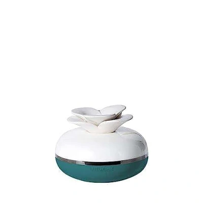 Abbildung von Millefiori Airdesign Diffuser Blume in der Farbe Green, Fassungsvolumen ca. 130ml, Keramikaufsatz für die Duftverteilung, 1BFGR