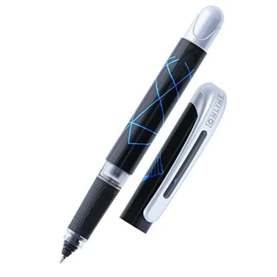 Abbildung von Online 12537/3D College Virtual Blue, Tintenpatronen Rollerball, Standard Tintenpatronen, Magic Ball Technik, ergonomisches Softtouch Griffstück, 1 Stück