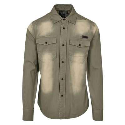 Abbildung von Brandit Hardee Hemd, Herren, Größe: Small, Olive