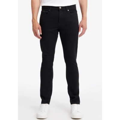 Abbildung von Calvin Klein SLIM FIT Jeans RINSE BLACK im 5 Pocket Style