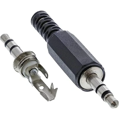 Abbildung von InLine 99100 Klinkenstecker 3,5mm Stereo Lötversion