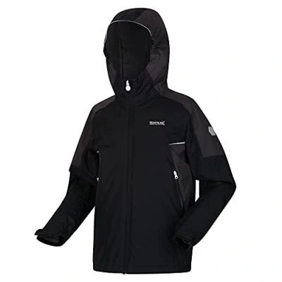 Abbildung von Regatta Kinder Hurdle IV Baby Jacke, Black/Ash, 5 Years