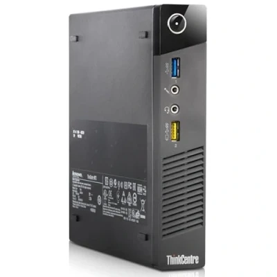 Abbildung von Lenovo ThinkCentre M73 Tiny PC Desktop Computer, Core i7 4765T, 16 GB RAM, 240 SSD, Win 10 Pro (Generalüberholt)