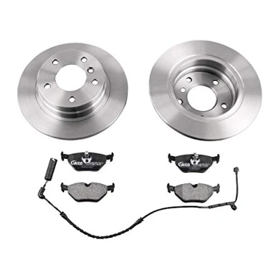 Abbildung von VAICO V20 90002 Bremsscheiben und beläge Hinterachse voll EXPERT KITS + inkl. Verschleißwarnkontakt BMW: 3 Coupe, Compact, Limousine