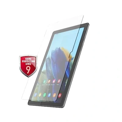 Abbildung von Hama Schutzglas für Samsung Galaxy Tab A8 10.5“ (Tablet Schutzglas, Glasschutz mit 9H Härte, kratzfest, stoßfest, 0,3 mm dünn, Echtglas, gehärtetes Glas, Displayschutz, ultra clear) transparent