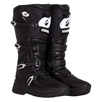 Abbildung von O&#039;NEAL Motocross Stiefel RMX Boot EU I Enduro Motorrad Ergonomische Motorradschuhe Herren &amp; Damen mit Anti Rutsch Sohle Schwarz Größe 43