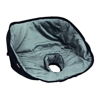 Abbildung von Dooky Pinkelpad, Unterlage (abnehmbar, universalpassend für Autositze, wasserfest, waschbar, weiche Polsterung bequemen Komfort, Größe: 37 x 31 cm‎), Schwarz