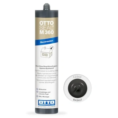 Abbildung von OTTOSEAL M 360 Hochbau/Anschlussfugen Hybrid Dichtstoff 310 ml Kartusche C2260 basalt