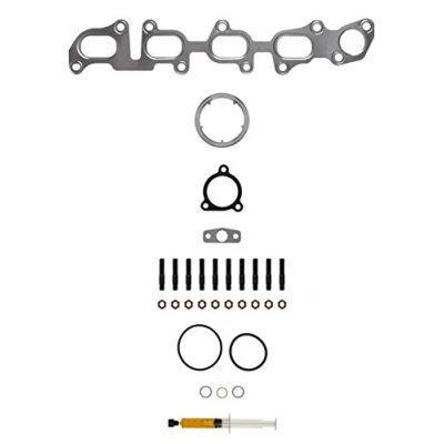 Abbildung von AJUSA JTC12290 Montagesatz, Lader with studs, syringe oil mit Dichtungen Montageanleitung AUDI: A3 Sportback, Schrägheck