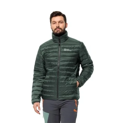 Abbildung von Jack Wolfskin Daunenjacke, Herren, Größe: Medium, Black olive