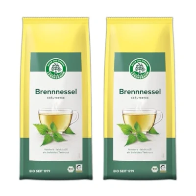 Abbildung von Lebensbaum 2 x Brennessel Tee, Bio Kräutertee mit Brennnessel lose, fein herb, 100% Bio, 50 g