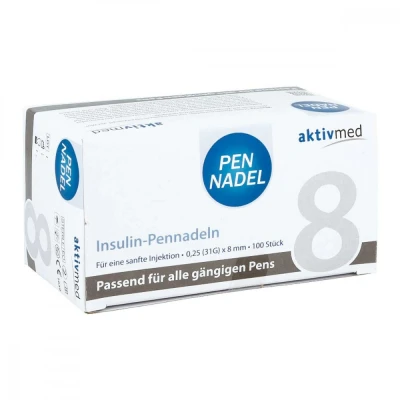 Abbildung von Pennadel Universal 8 Kanülen 0,26x8 mm