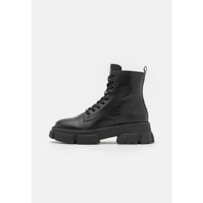 Abbildung von Steve Madden Tanker Schnürstiefelette black, Herren, Größe: 40, Black Schuhe