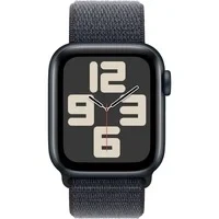Abbildung von Apple Watch SE 2024 40 mm Mitternacht Sport Loop