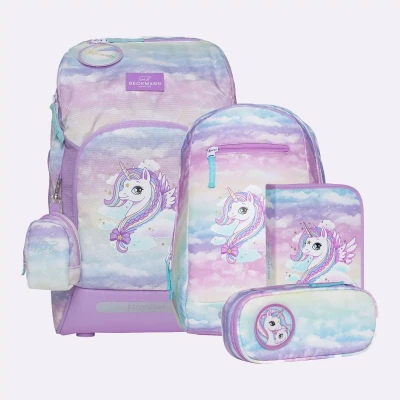 Abbildung von Beckmann of Norway Active AIR FLX Set Unicorn Schulranzen für Kinder, Größe: One Size, Pink