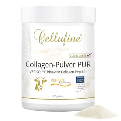 Abbildung von Cellufine® VERISOL® B (Rind) Collagen Pulver PUR Dose 300 g
