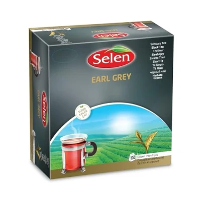 Abbildung von SELEN Earl Grey, 100 Einzeln kuvertierte Teebeutel