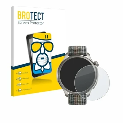 Abbildung von BROTECT Entspiegelungs Schutzglas für Huami Amazfit Balance Schutz Folie Panzerfolie Glas Matt [Extrem Kratzfest 9H, Anti Reflex, Fingerprint]