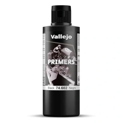 Abbildung von Vallejo Surface Primer, 14 Jahre to 99 Jahre, Black 200ml