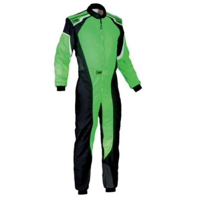 Abbildung von OMP KS 3 Kart Racing Suit, Schwarz/Grün