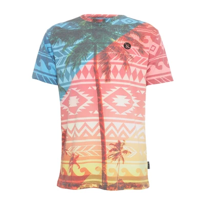 Abbildung von Just Rhyse Sunrise Tshirt print, Herren, Größe: Medium, Multicolored