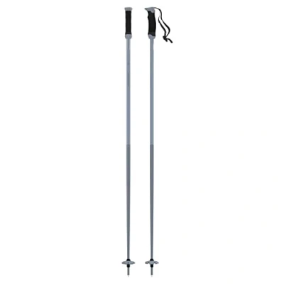 Abbildung von Atomic AMT SQS Skistöcke Grau Länge 125 cm Zuverlässiger 4* Aluminium Skistock Ergonomischem Griff am Stock Safety Quick Release System Stöcke mit 60mm Pistenteller