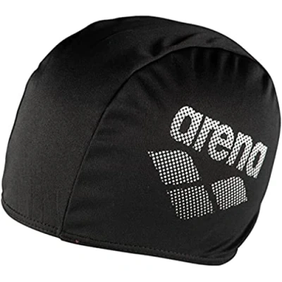 Abbildung von Arena Unisex Youth Polyester II JR Badekappen für Schwimmer, Schwarz, NS