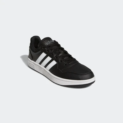Abbildung von adidas Herren Hoops 3.0 Low Classic Vintage Shoes Schuhe, Core Black/Cloud White/Grey Six, 47 1/3 EU