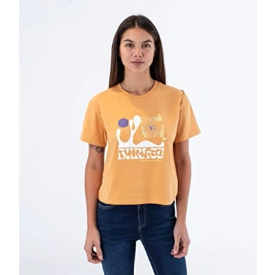 Abbildung von Hurley Damen Another Time Tee Tshirt, Clay, L